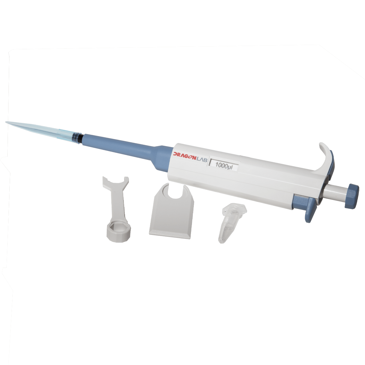 DragonLab 100-1000 uL TopPette Single Channel Adjustable Volume Mechanical Pipettor - TRAXSKU054