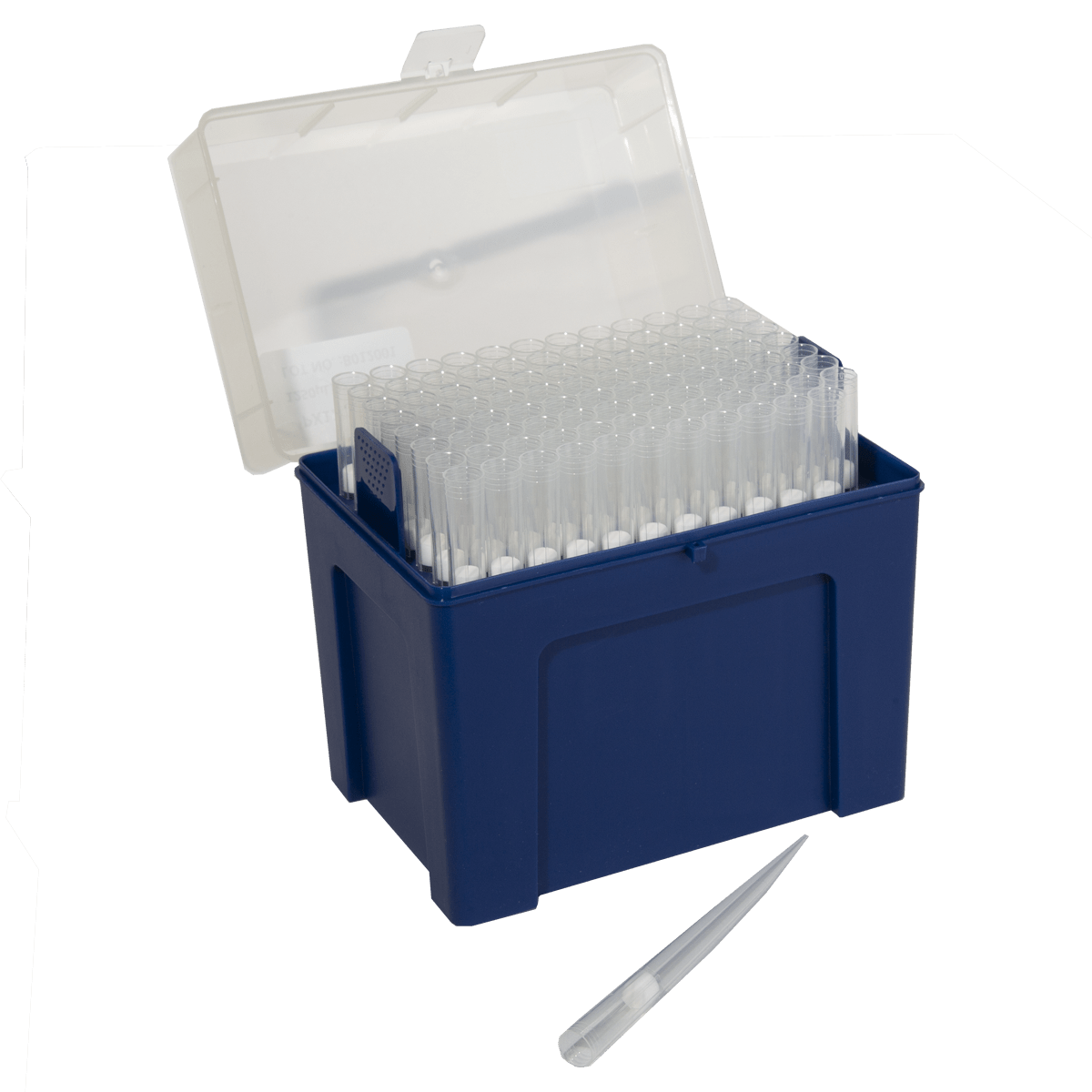 1250 uL Pipette Tips (Filtered) – 96 Tips per Rack – Min. Order 10 Racks (960 tips) - TRAXSKU033