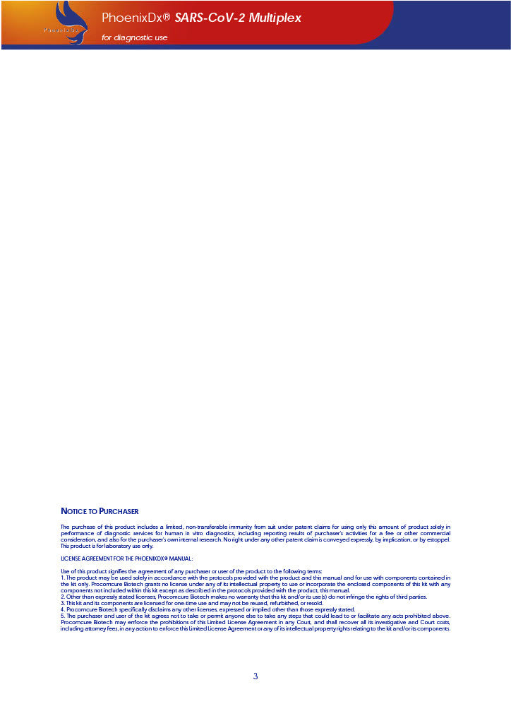 PhoenixDx® SARS-CoV-2 Multiplex IVD (FDA EUA) (50 Tests Per Kit) - TRAXSKU015