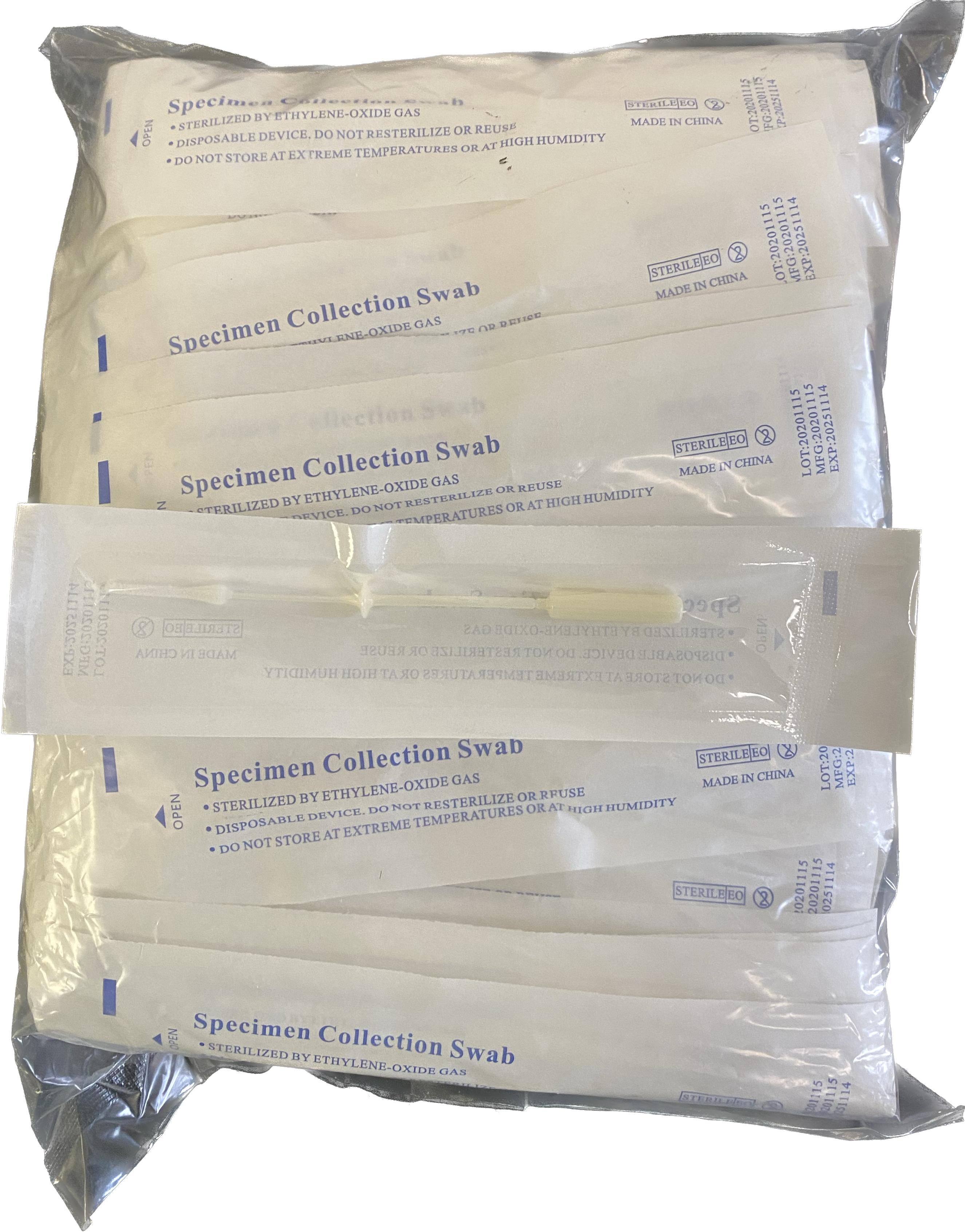 Turbinate Swabs (Pack of 25) - TRAXSKU022