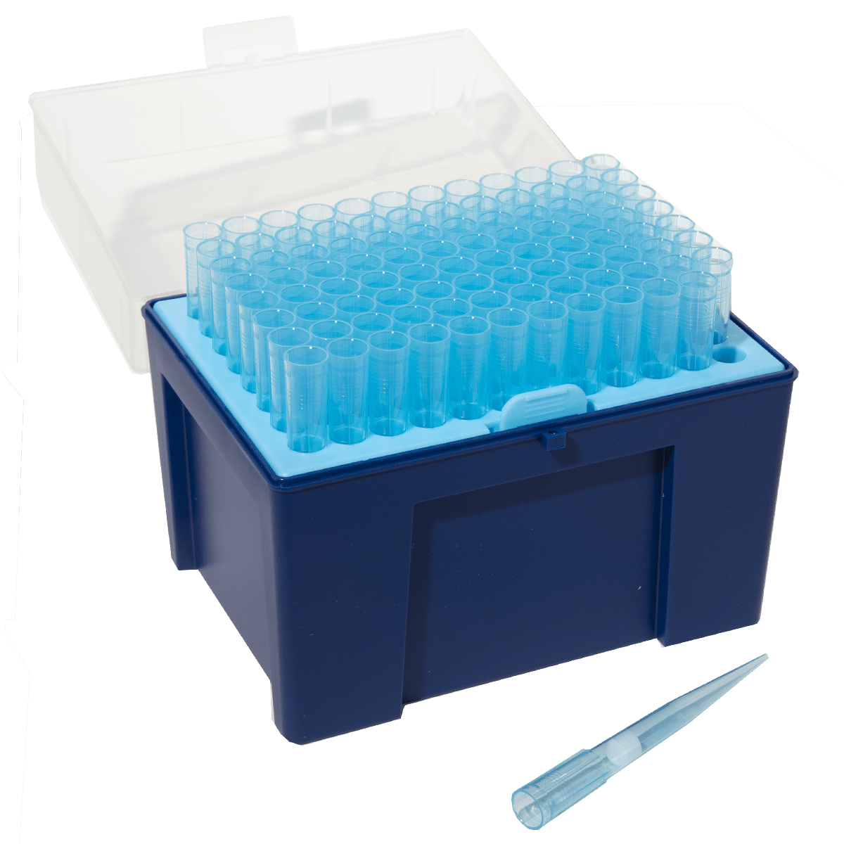 500 uL Pipette Tips (Filtered) – 96 Tips per Rack – 10 Racks (960 tips) - TRAXSKU031