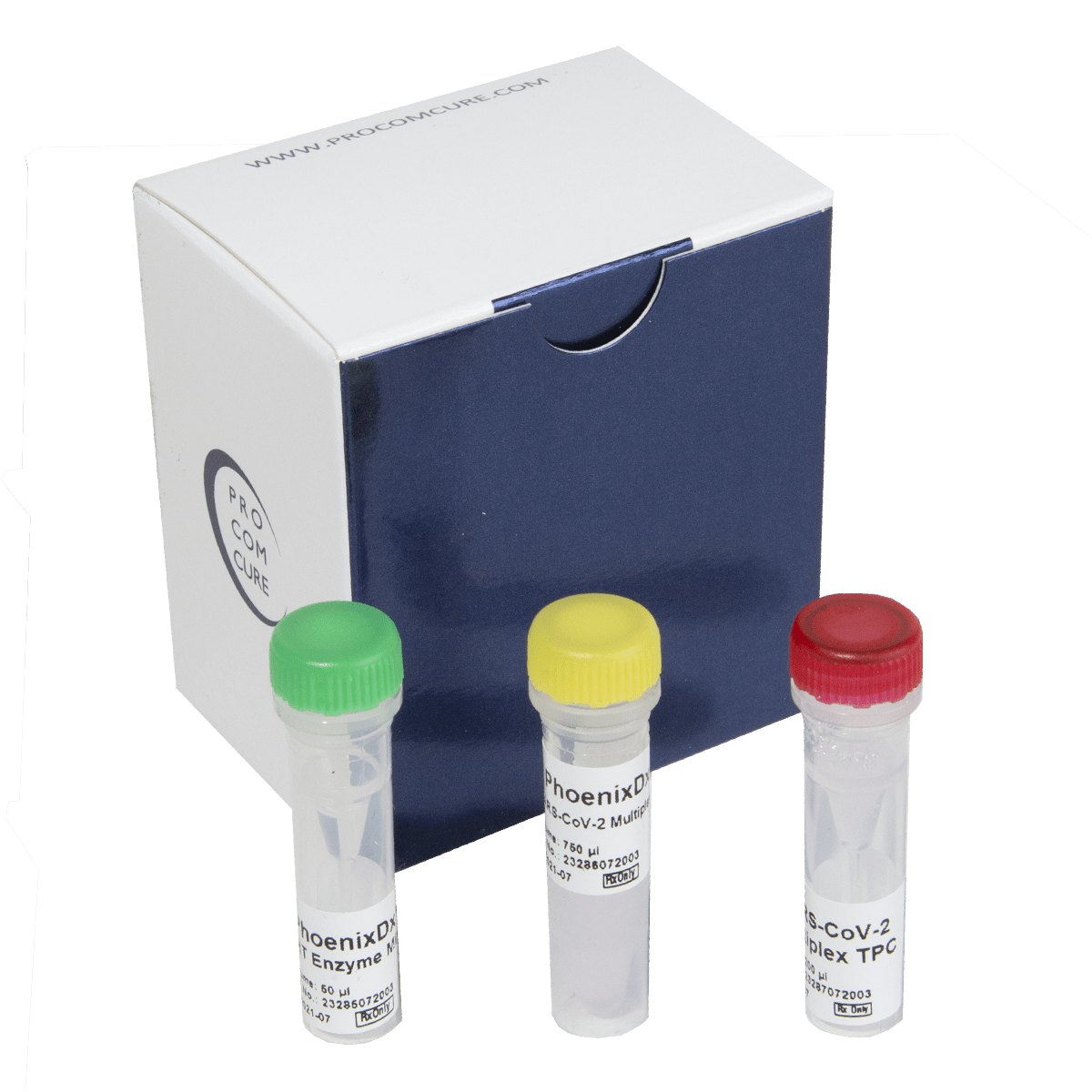 PhoenixDx® SARS-CoV-2 Multiplex IVD (FDA EUA) (50 Tests Per Kit) - TRAXSKU015