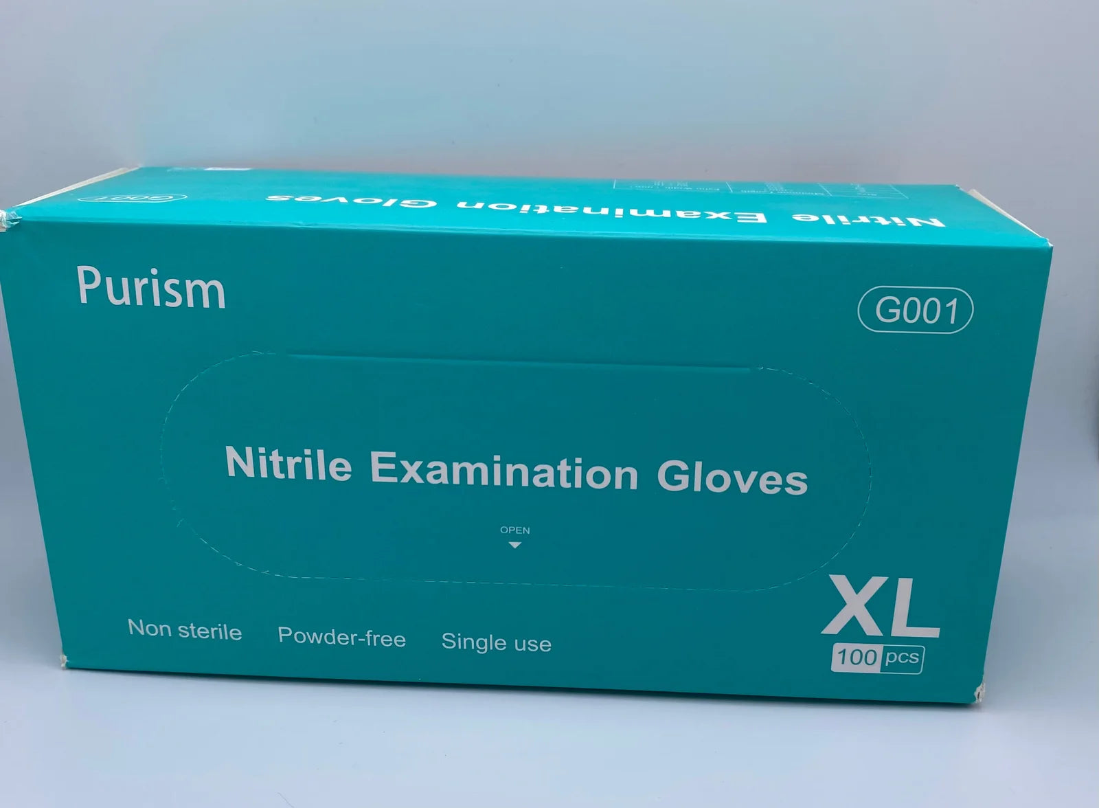 Nitrile gloves, non-medical (X-Large) - 10 boxes/ct, 100 pcs/box
